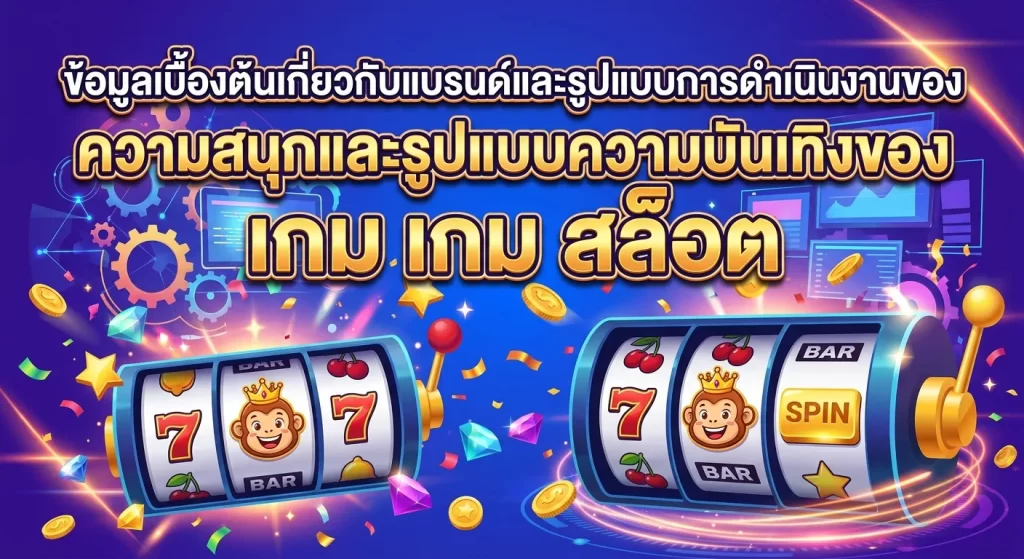 ความสนุกและรูปแบบความบันเทิงของ เกม เกม สล็อต